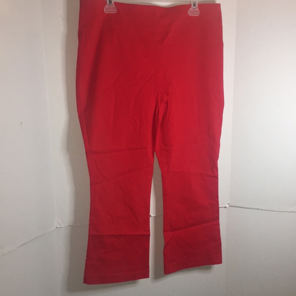 7TH AVENUE CROPPED PANT SIZE L PULL ON - Picture 1 of 3